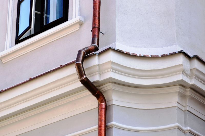 Copper Downspout Replacement detail